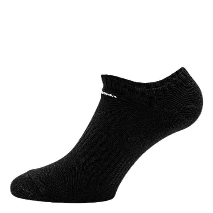 Everyday Lightweight Training No-Show Socks (6 Pairs) BLACK/WHITE