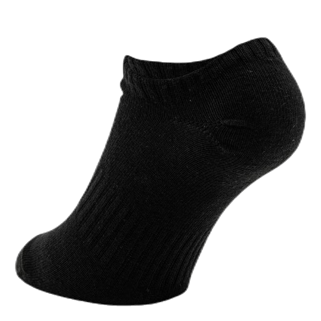 Everyday Lightweight Training No-Show Socks (6 Pairs) BLACK/WHITE