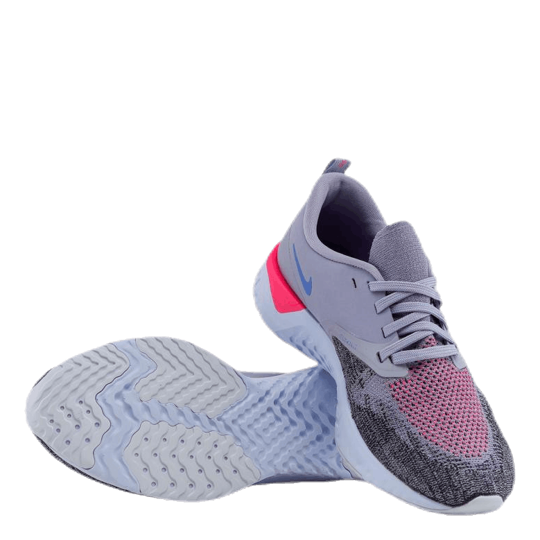 Nike odyssey react grey top blue