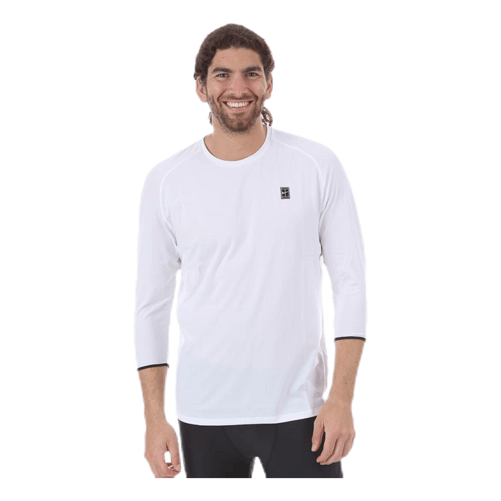 Dry Chill Top 3 Quarter White/Black