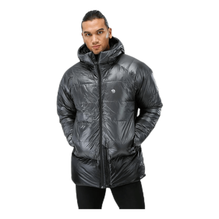 Phantom Hooded Down Jacket Grey