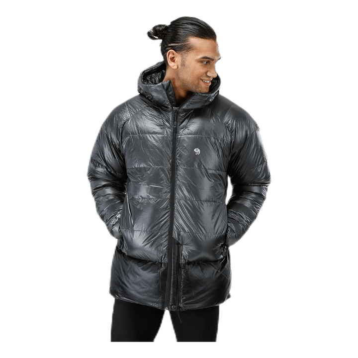 Phantom Hooded Down Jacket Grey