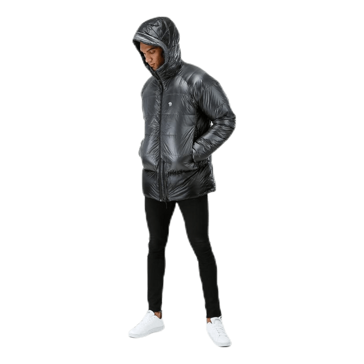 Phantom Hooded Down Jacket Grey