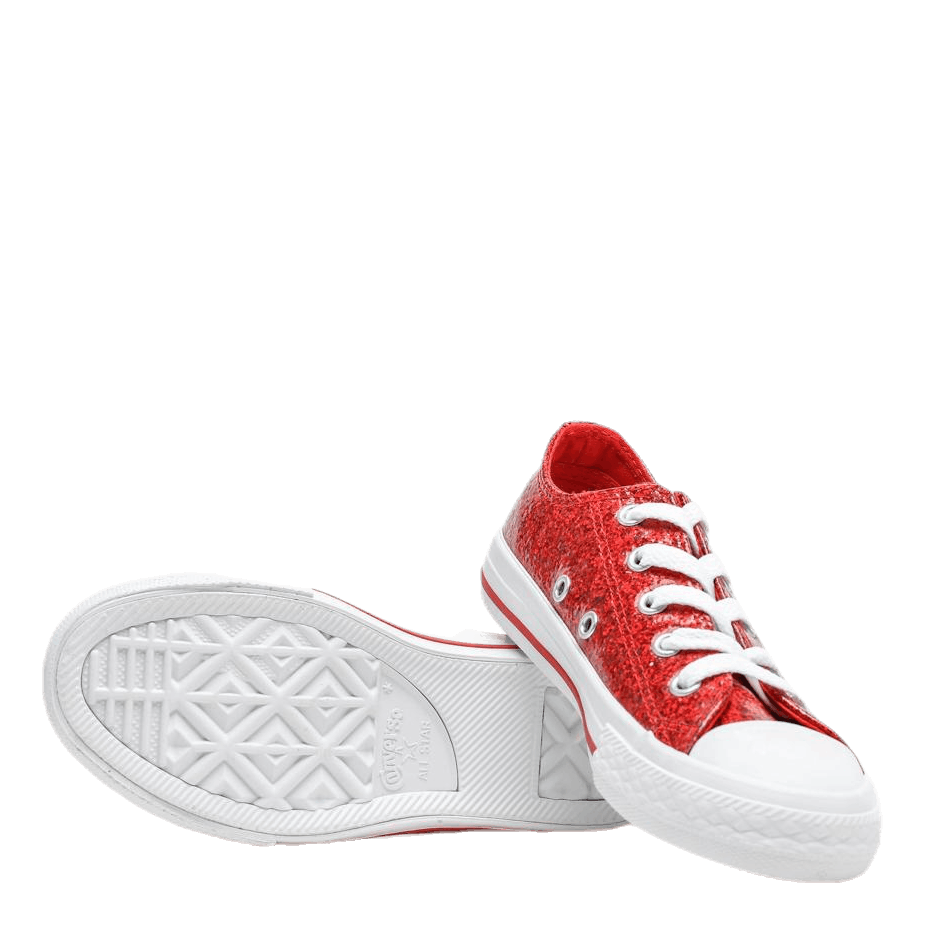 Red glitter 2025 chuck taylors