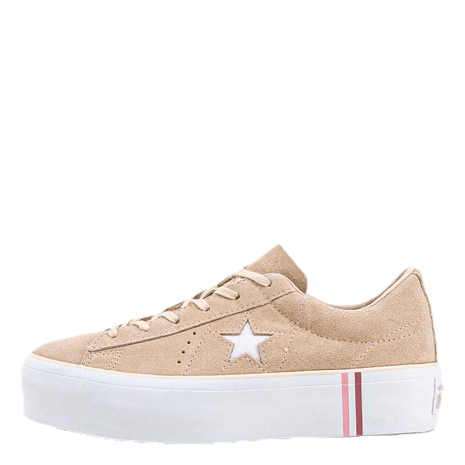 One star platform shop suede