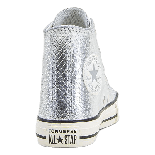 J Chuck Taylor All Star Metallic Silver