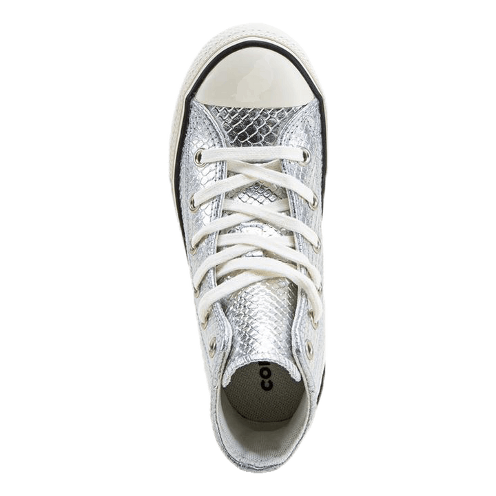 J Chuck Taylor All Star Metallic Silver