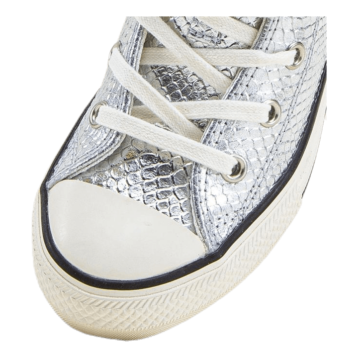 J Chuck Taylor All Star Metallic Silver