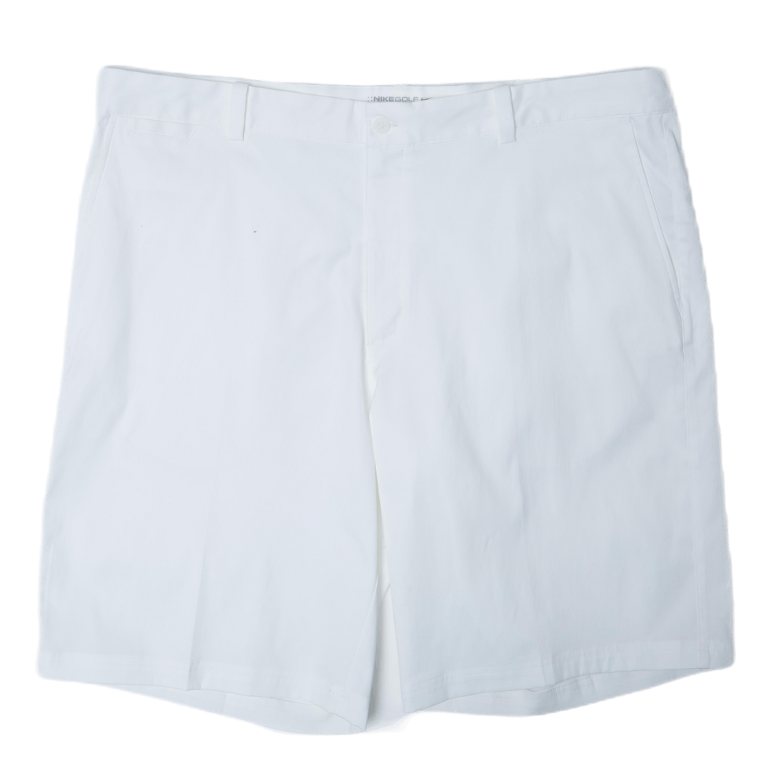 Flat Front Short White