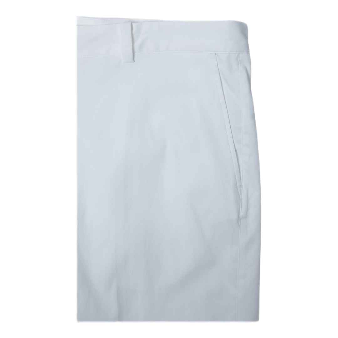 Flat Front Short White