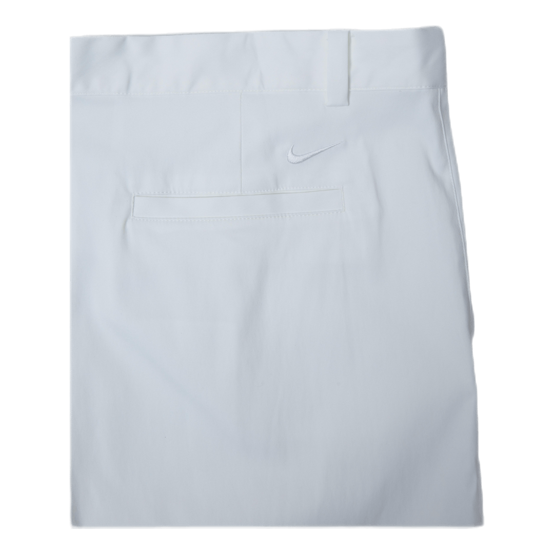 Flat Front Short White