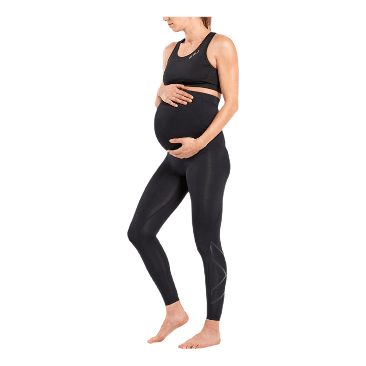 Prenatal Maternity Comp Tights Black