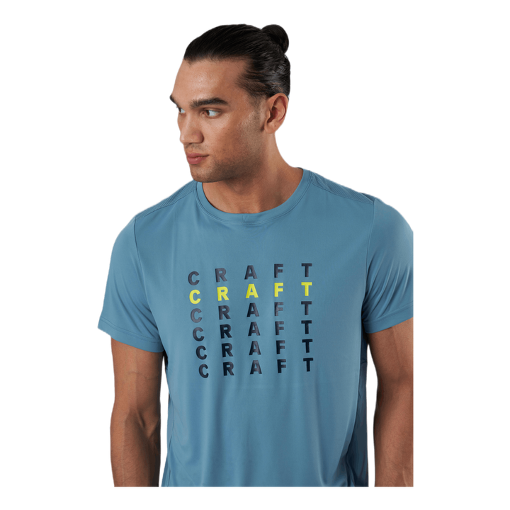 Core Charge SS Tee Blue