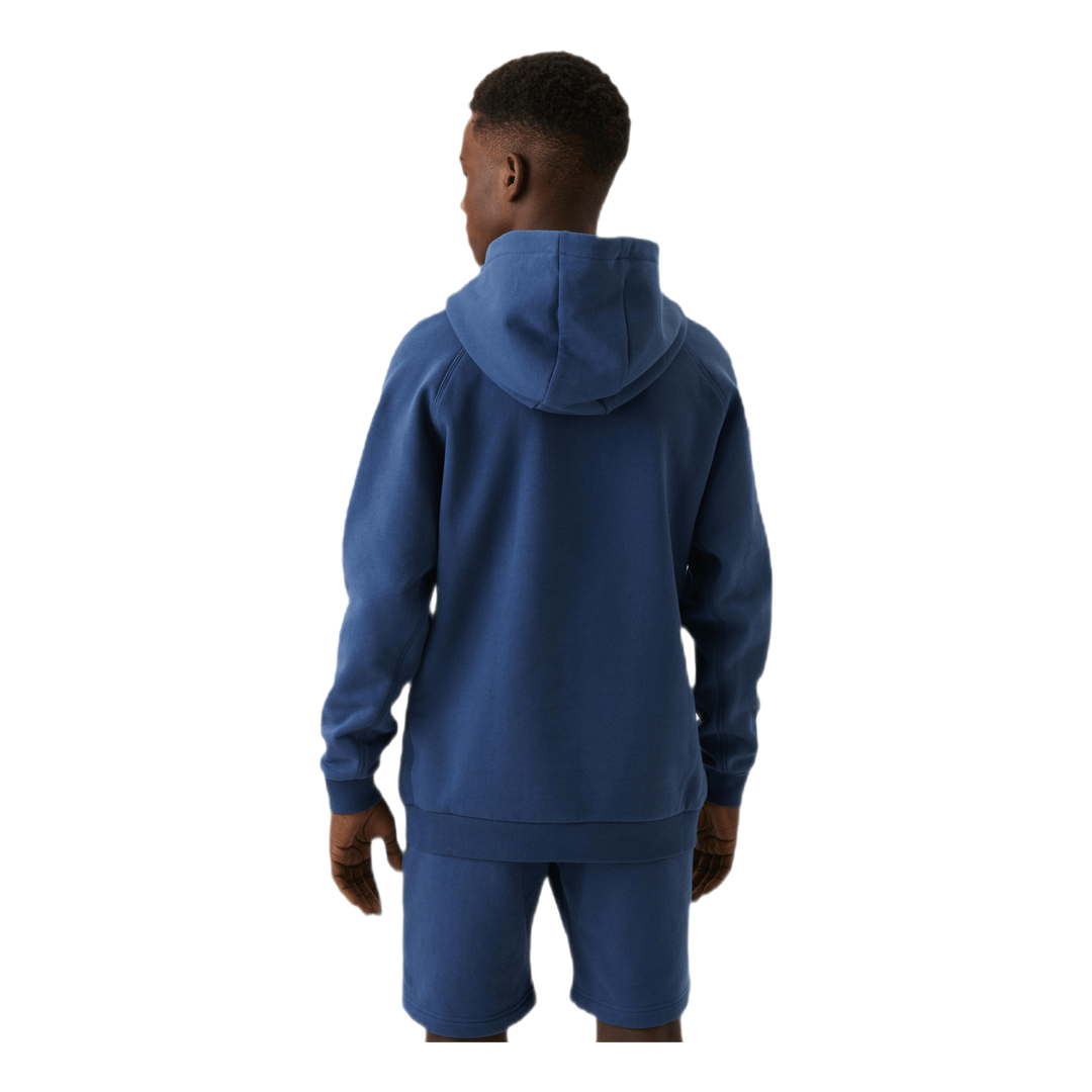 Jr Borg Sport Hoodie Blue