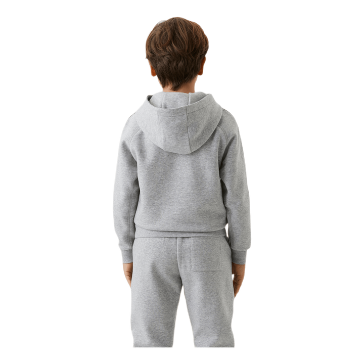 Jr Borg Sport Hoodie Grey