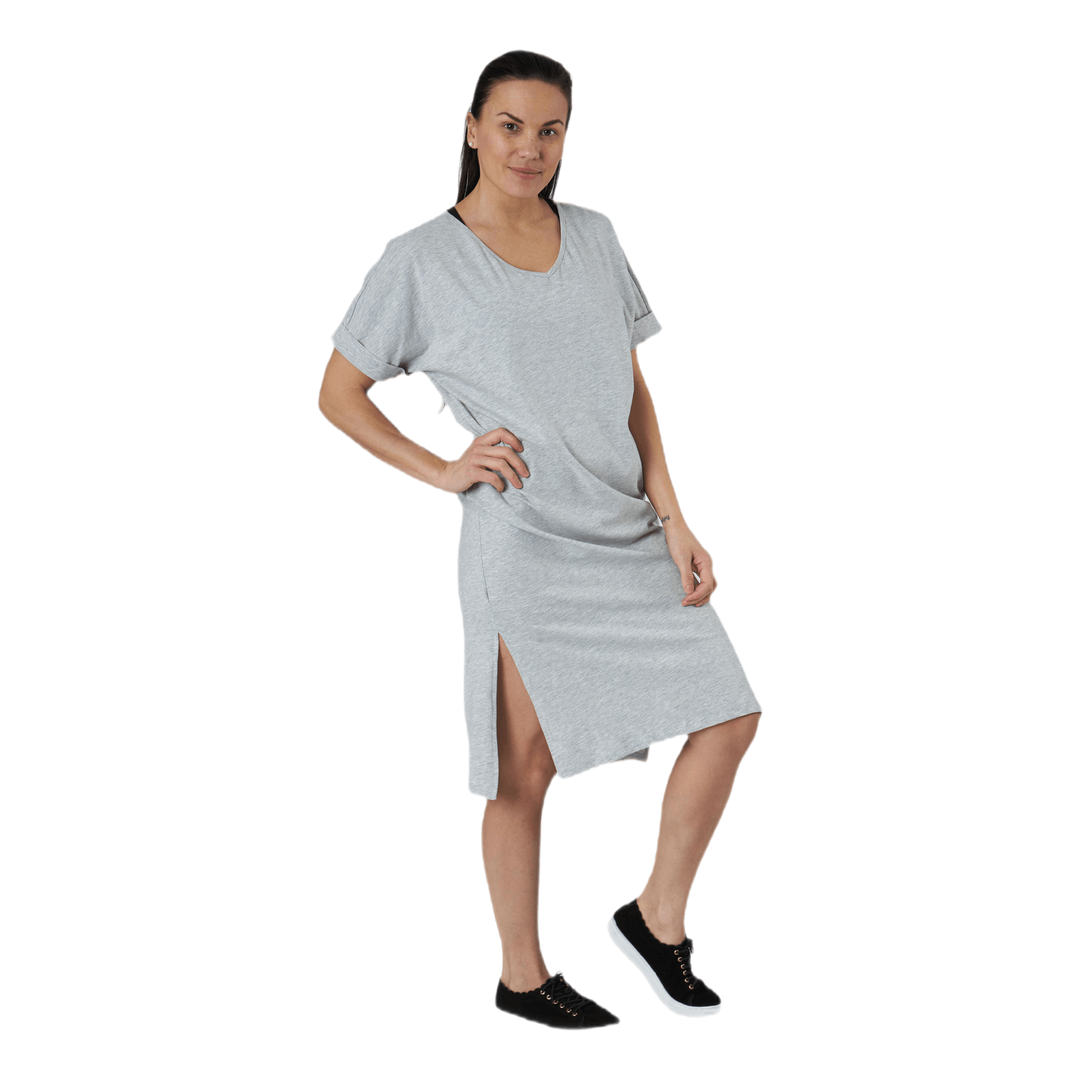 Neora Ss Fold Up Dress Grey
