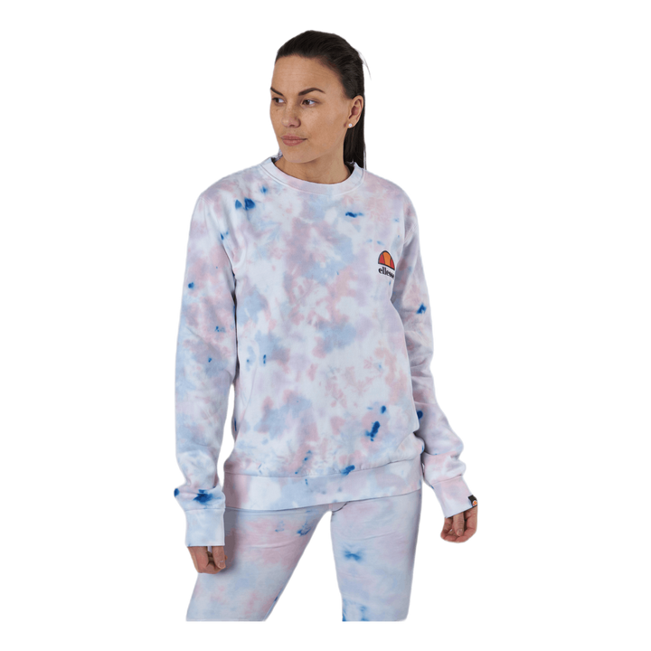 El Haverford Tie Dye Sweatshirt White