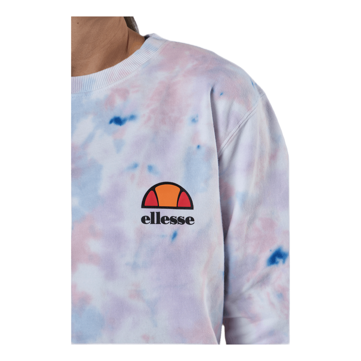 El Haverford Tie Dye Sweatshirt White