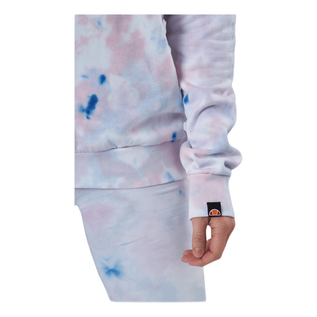 El Haverford Tie Dye Sweatshirt White