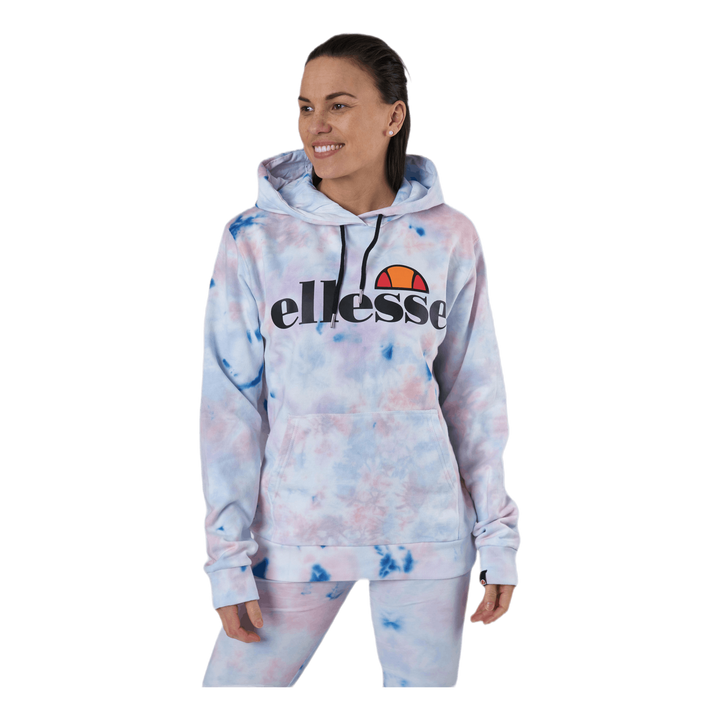 El Torices Tie Dye Oh Hoody White