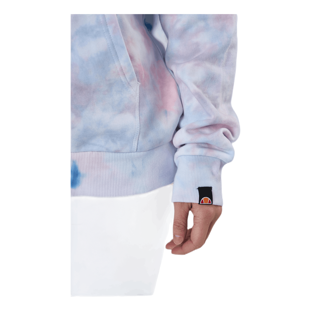 El Torices Tie Dye Oh Hoody White