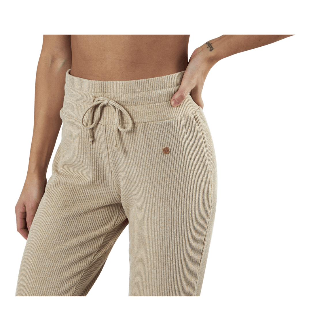 Studio Rib Pant Beige