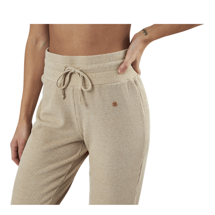 Studio Rib Pant Beige