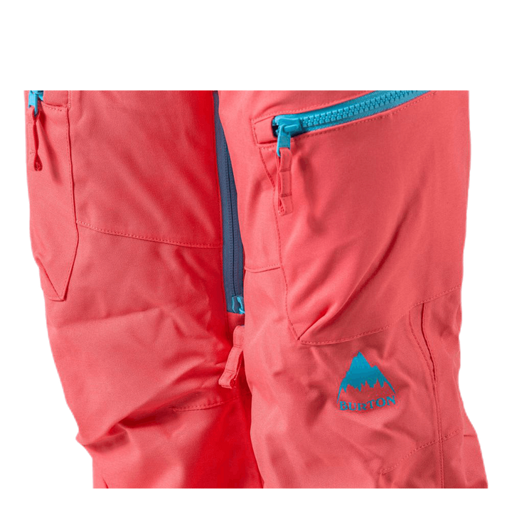 Girls Elite Cargo Pant Orange