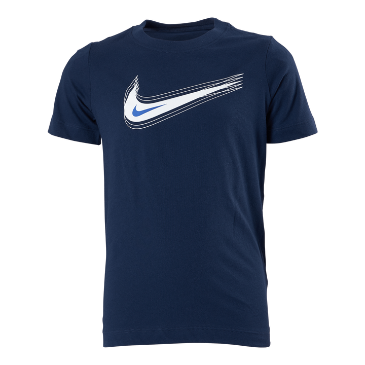 Junior Big Swoosh Tee Blue