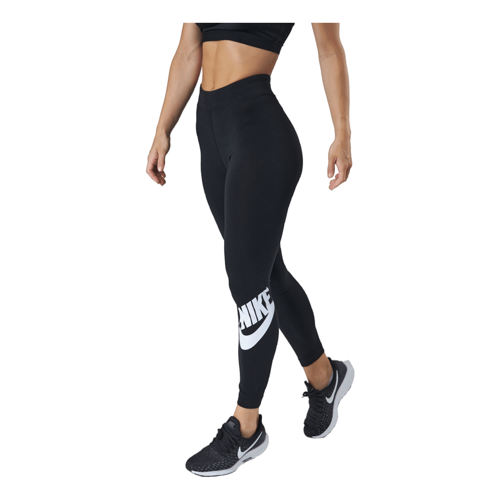 nike leggings with logo on thigh