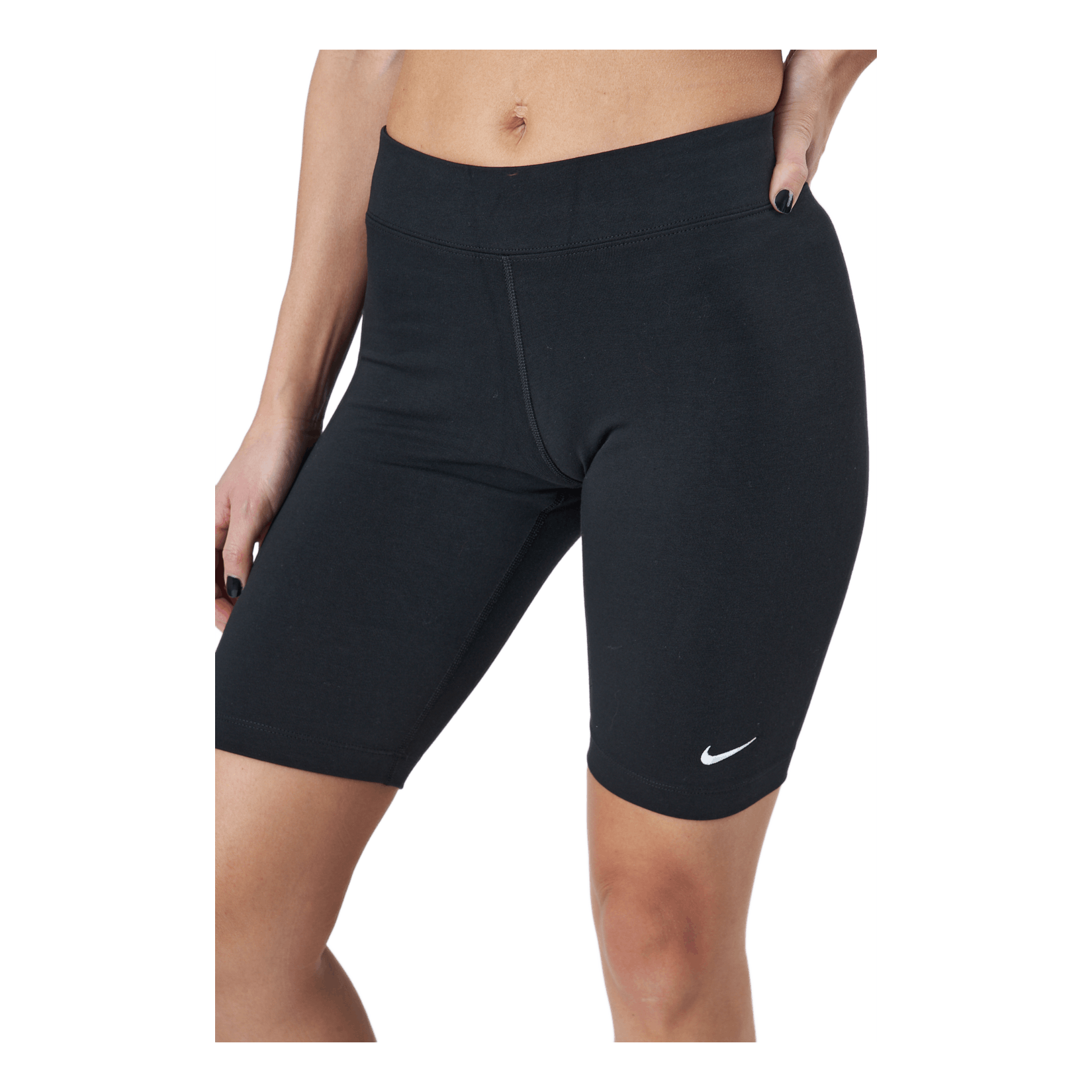nike essential shorts black