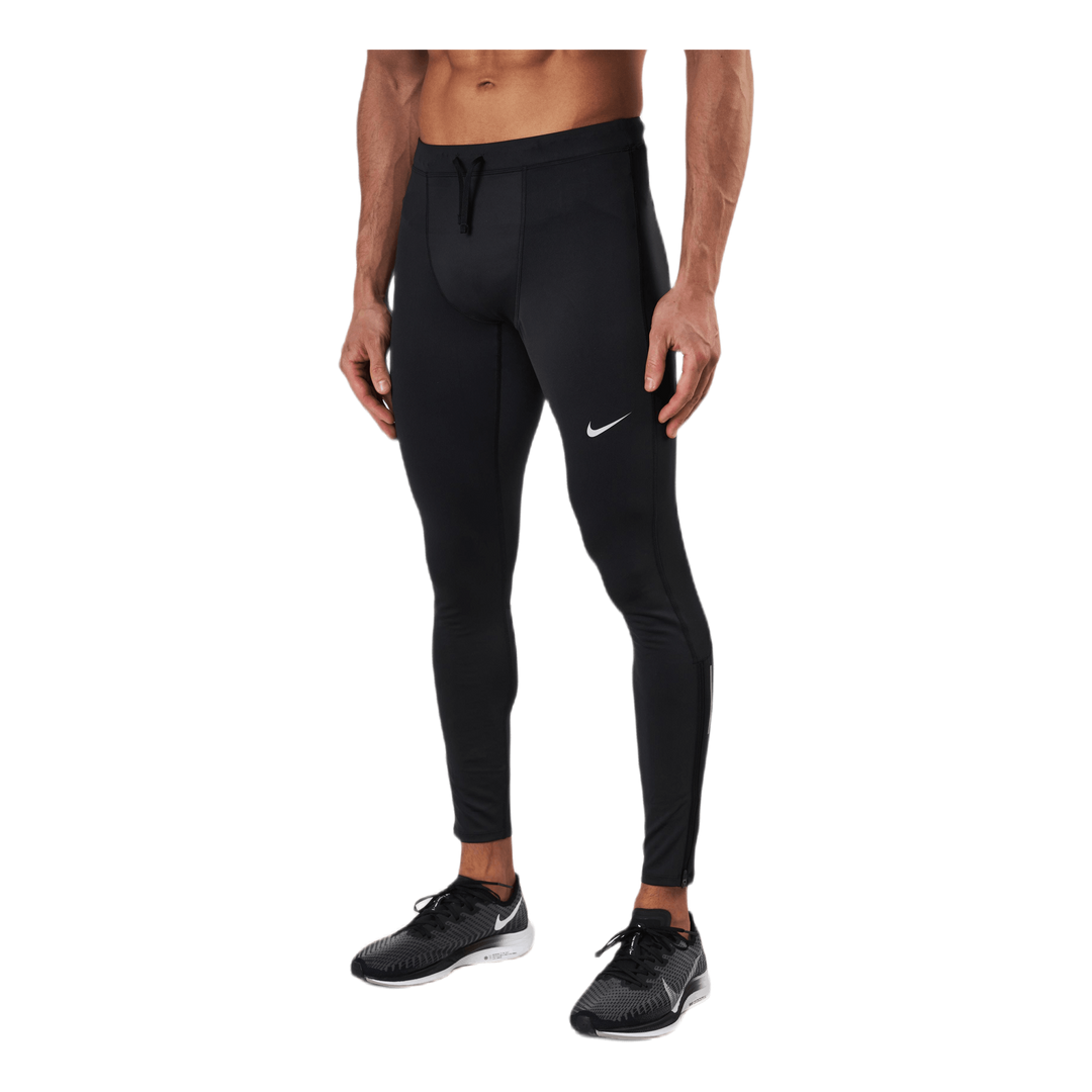 Nike Dri-FIT Challenger Men's Running Tights BLACK/REFLECTIVE SILV –