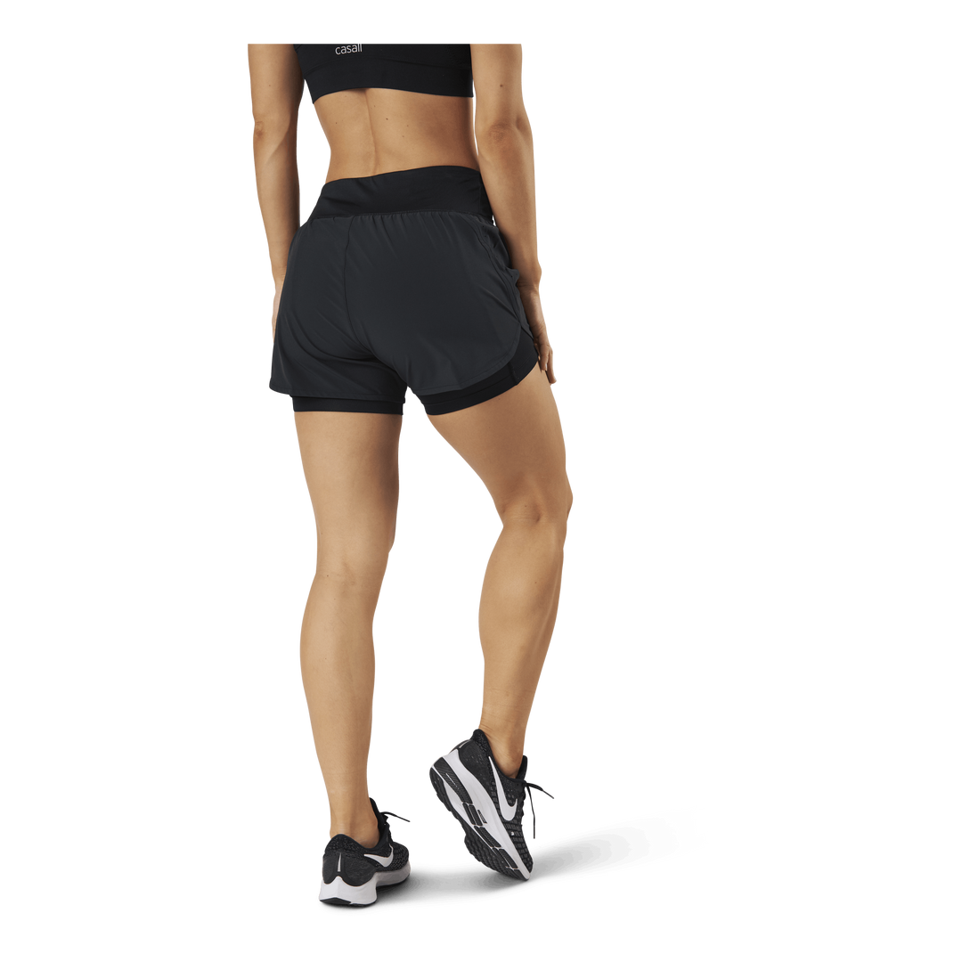 Eclipse 2-In-1 Running Shorts Black