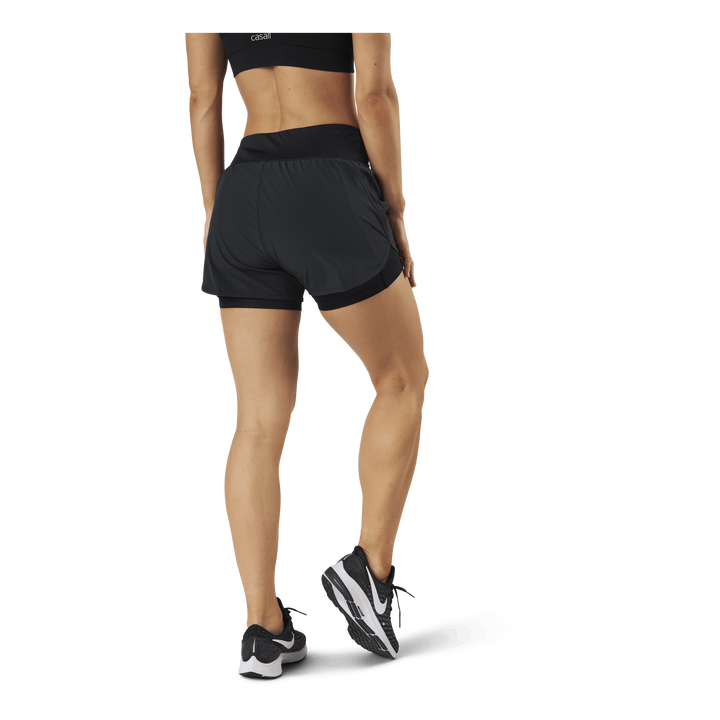 Eclipse 2-In-1 Running Shorts Black