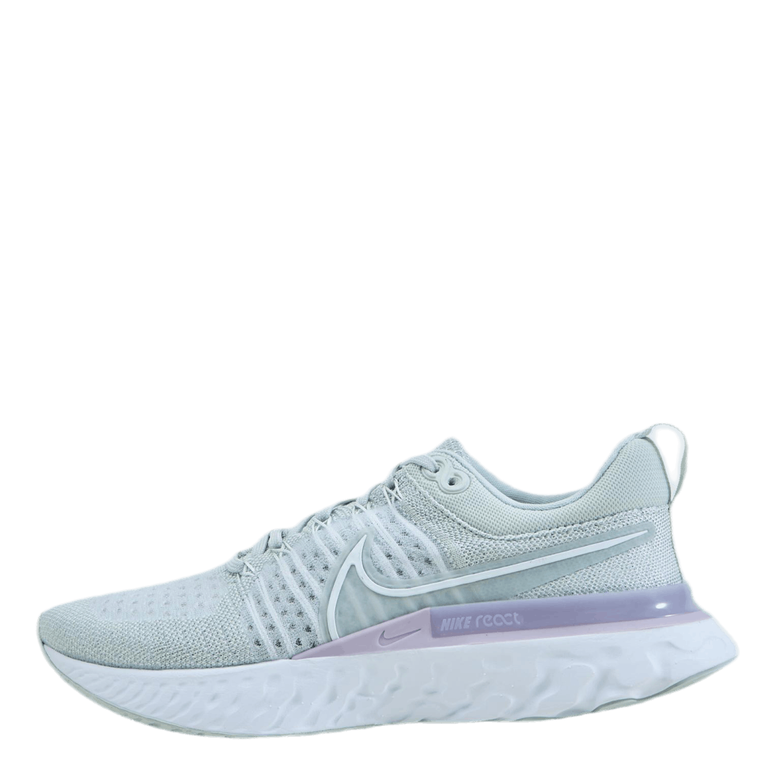 Nike flyknit womens sales silver