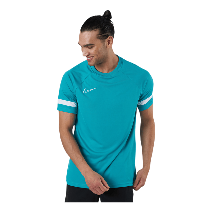 Dry Academy Top SS Turquoise/White