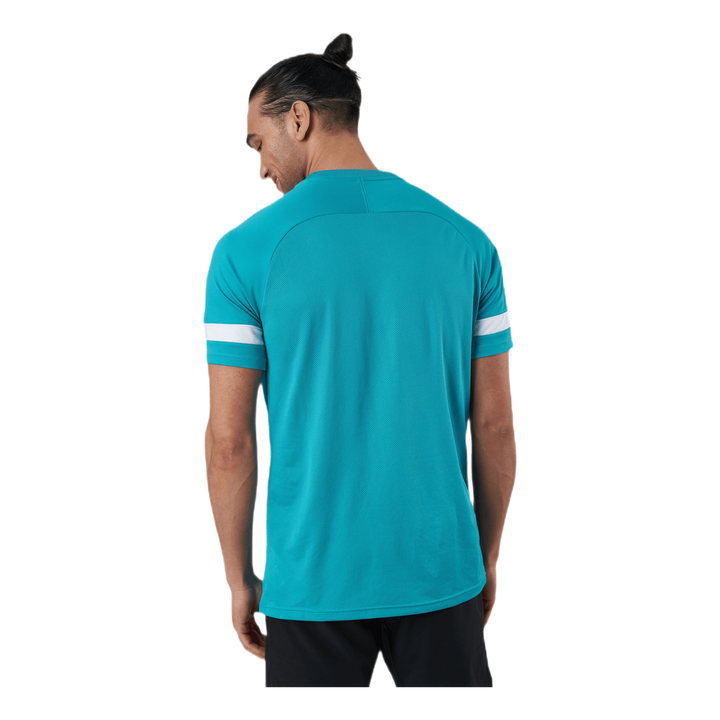 Dry Academy Top SS Turquoise/White