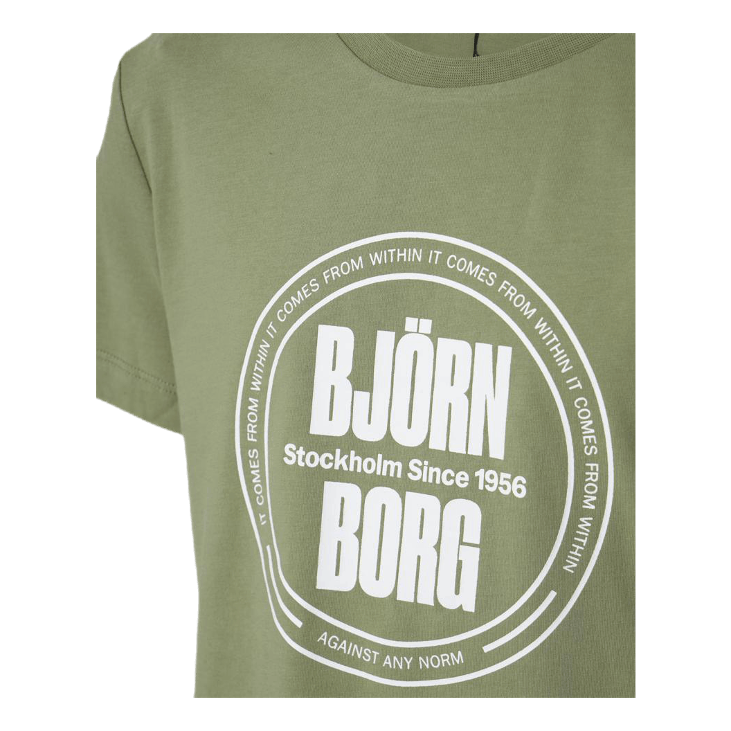 Jr Sport Borg Tee Green