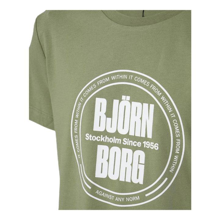 Jr Sport Borg Tee Green