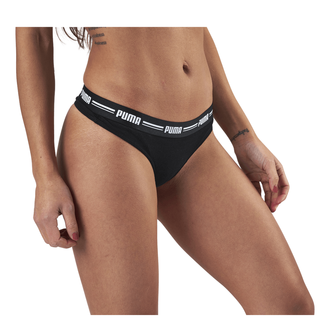 Iconic String 2-Pack Black