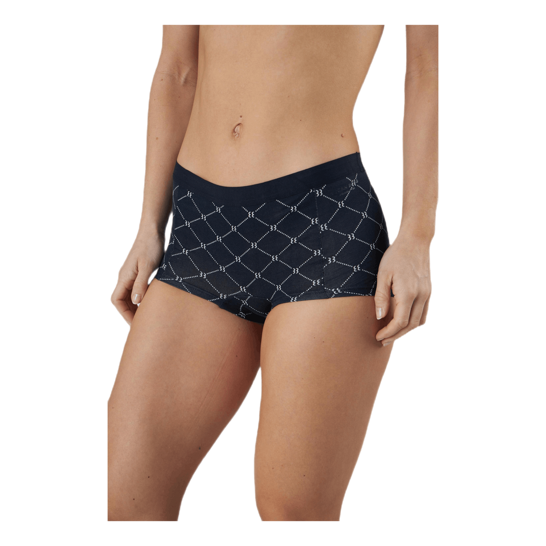 Mia Tennis Net Minishorts 5-Pack Blue/Black