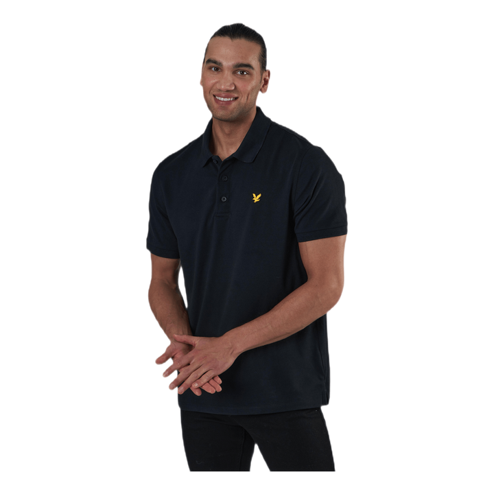 Sleeve Logo Polo Black