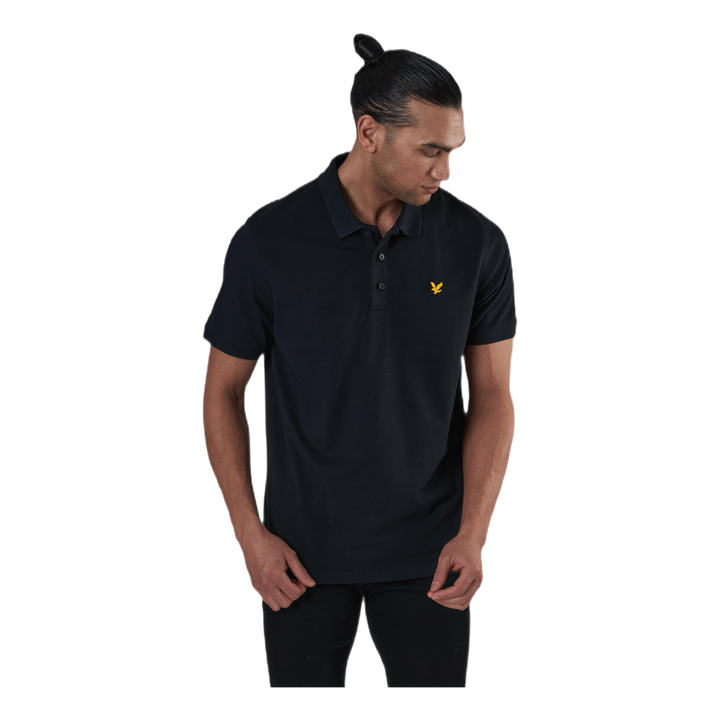 Sleeve Logo Polo Black