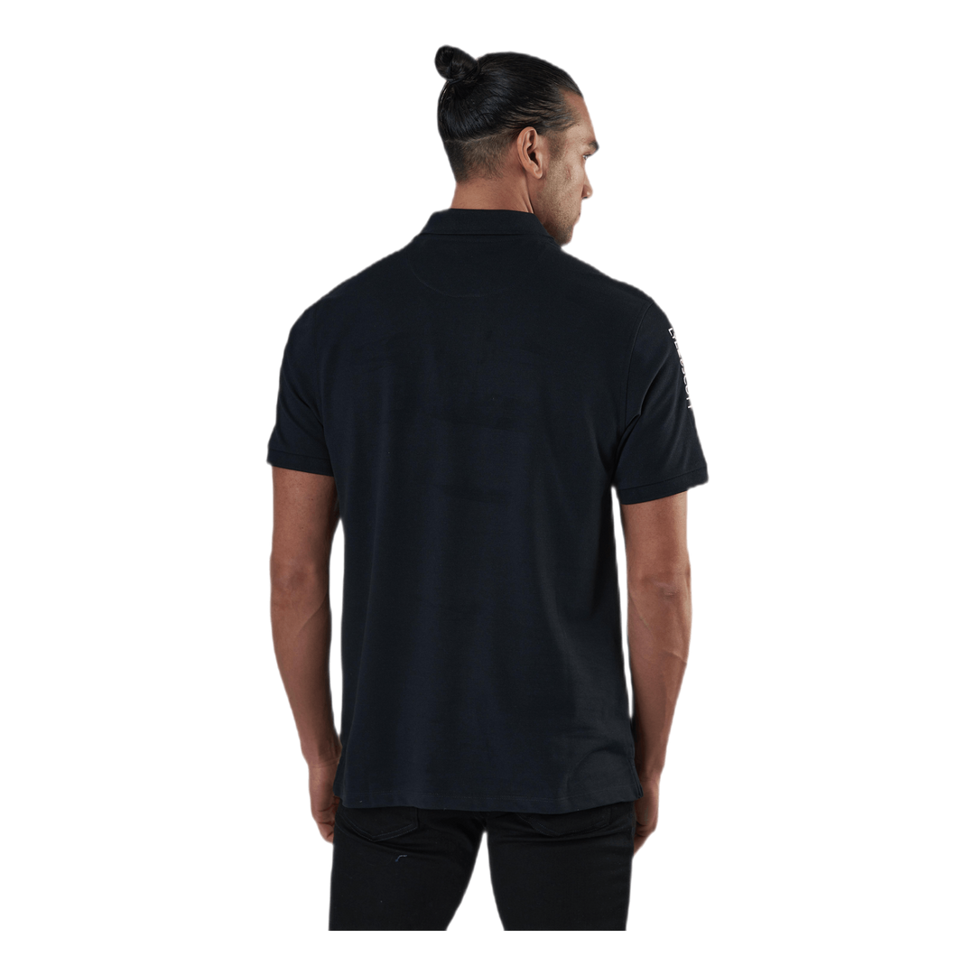 Sleeve Logo Polo Black