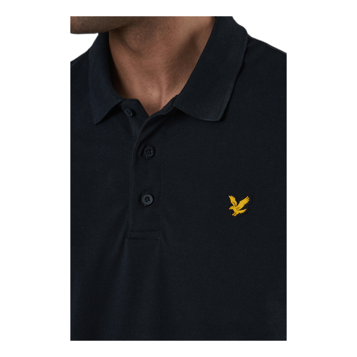 Sleeve Logo Polo Black