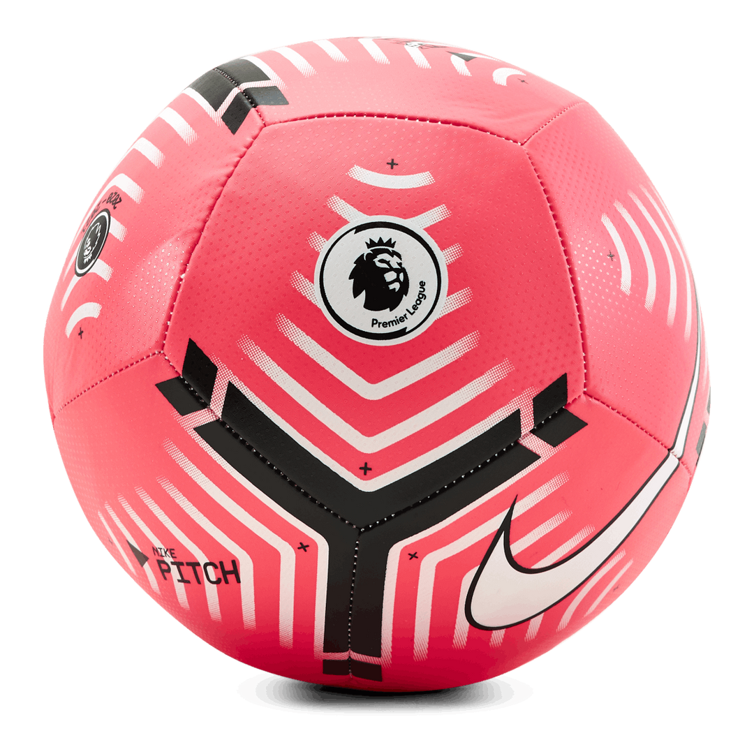 Premier League Pitch Soccer Ball Pink/White