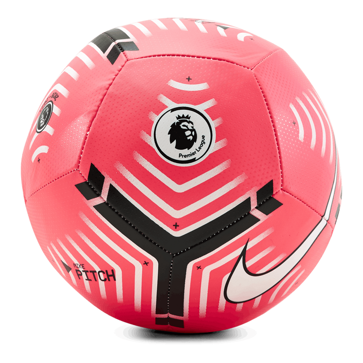 Premier League Pitch Soccer Ball Pink/White