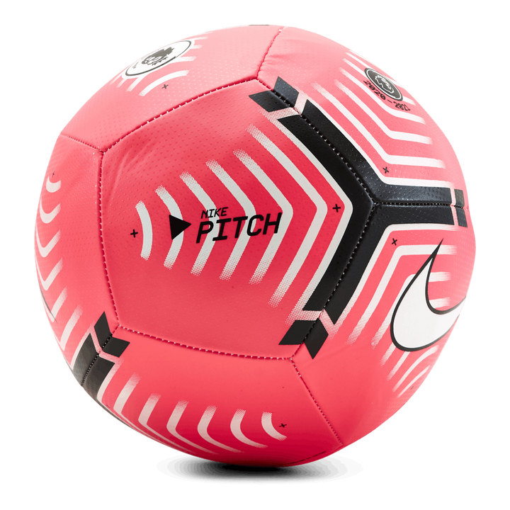 Premier League Pitch Soccer Ball Pink/White