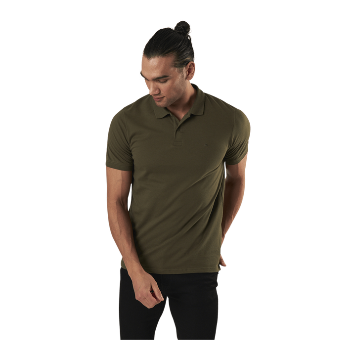 Basic Polo Ss Green