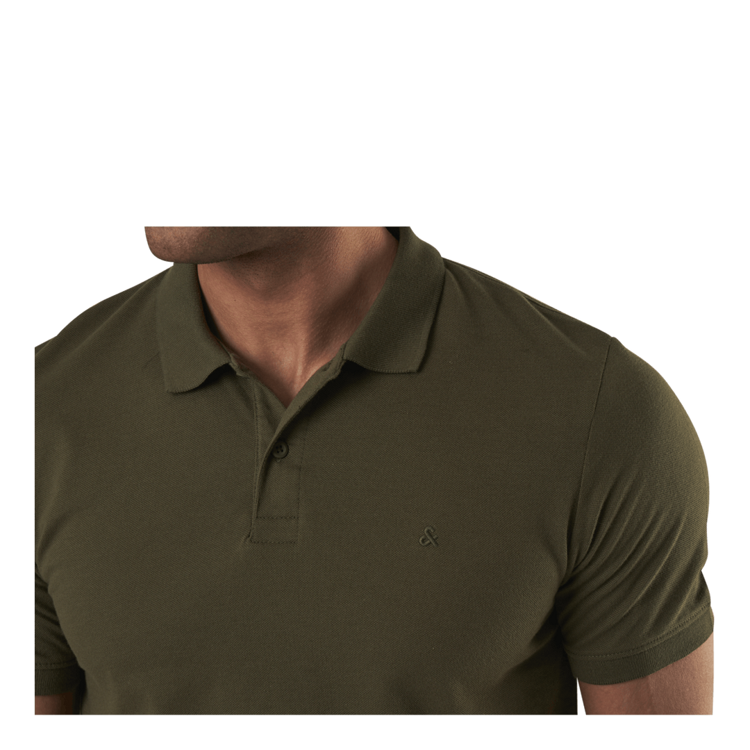 Basic Polo Ss Green